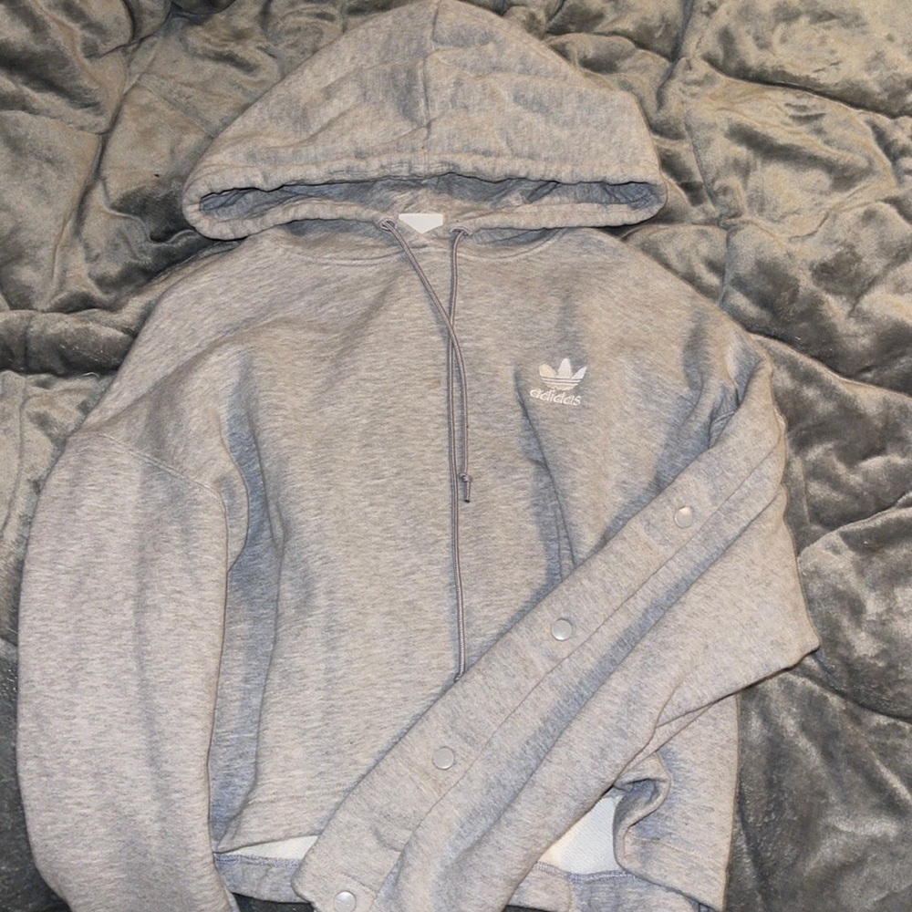 Adidas cropped hoodie